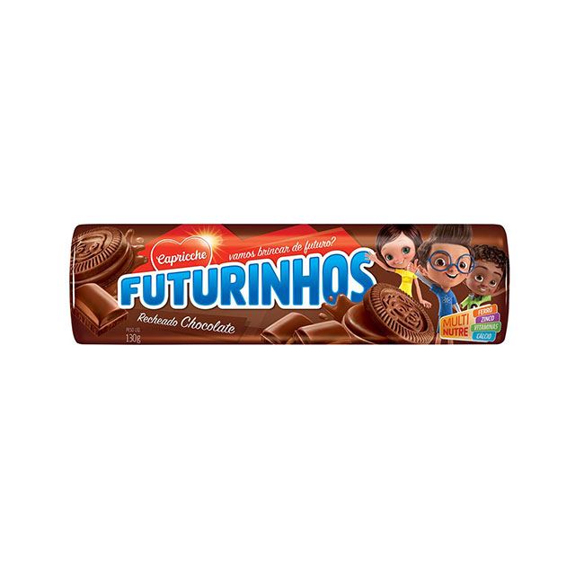 Biscoito Futurinhos Rech. Chocolate 113g